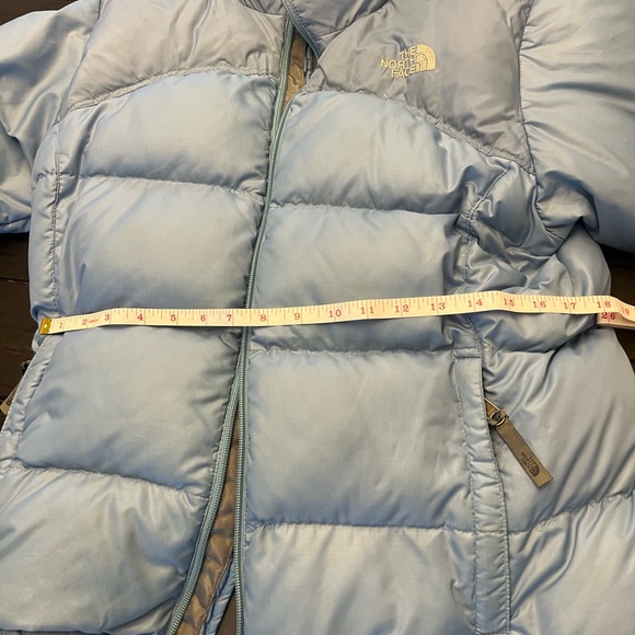 The North Face vintage puffer coat 600 baby blue - Picture 7 of 7